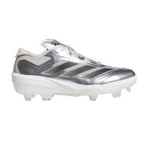 adidas Adizero Impact TPU Baseball Cleats Silver Men's Size 13